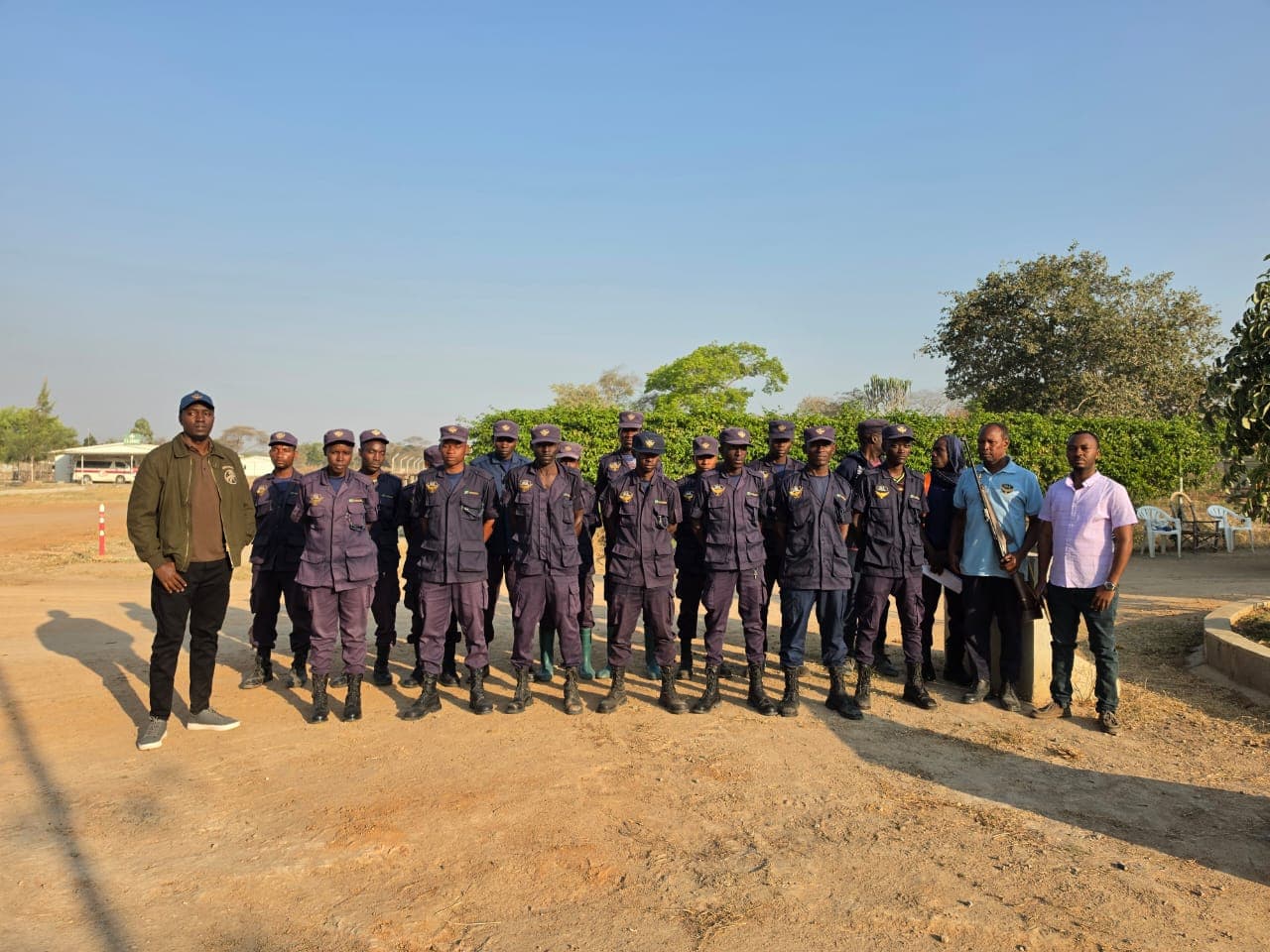 HKB team deployed on a post in Dodoma
