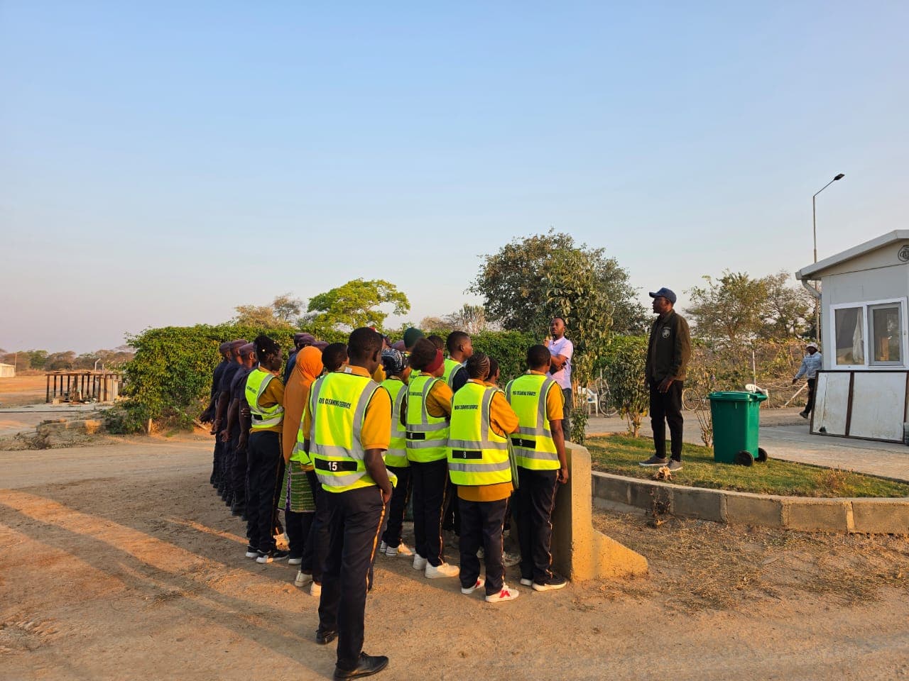 Second view of an HKB officers' team meeting