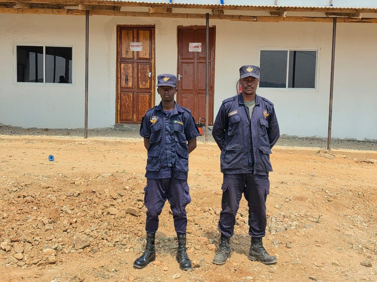Two HKB officers working a joint post